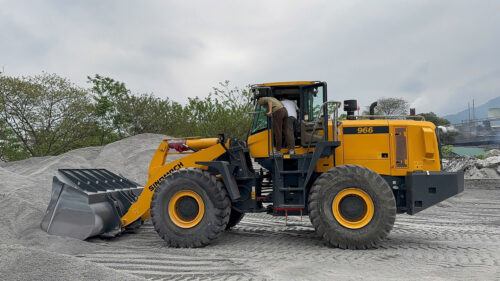 Máy xúc lật 966 - Gầu 3.7 khối - Ảnh 4