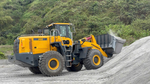Máy xúc lật 966 - Gầu 3.7 khối - Ảnh 5