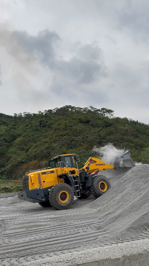 Máy xúc lật 966 - Gầu 3.7 khối - Ảnh 8