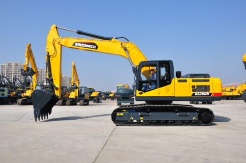 Máy đào bánh xích GE260H - Gầu 1.5 khối
