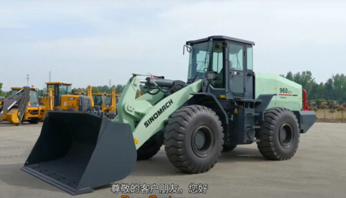 Máy xúc lật điện 960EV - Gầu 4.5 khối