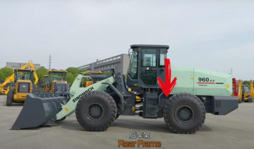 Máy xúc lật điện 960EV - Gầu 4.5 khối - Ảnh 8