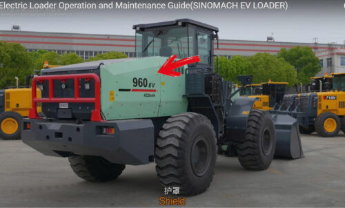 Máy xúc lật điện 960EV - Gầu 4.5 khối - Ảnh 9