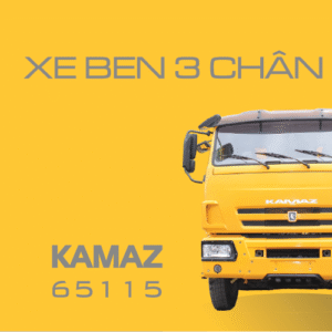 XE BEN 3 CHÂN KAMAZ 65115 EURO 5