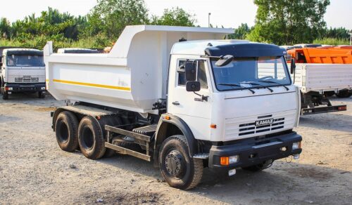 XE BEN KAMAZ 65115 (6x4) THÙNG OVAL - Ảnh 4