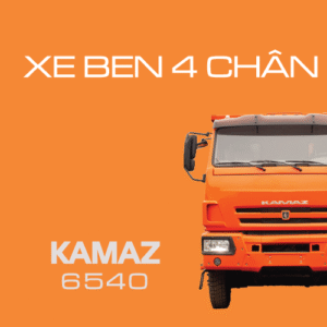 XE BEN 4 CHÂN KAMAZ 6540 EURO 5 Cầu láp