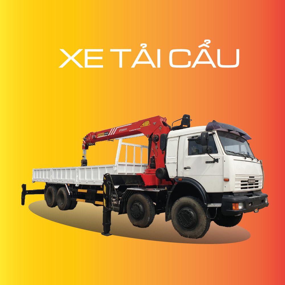 Xe tải gắn cẩu