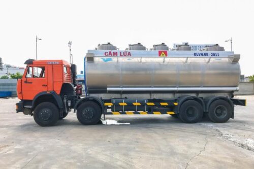 XE BỒN XĂNG DẦU KAMAZ 6540 (8x4) - 25 m3 - Ảnh 4