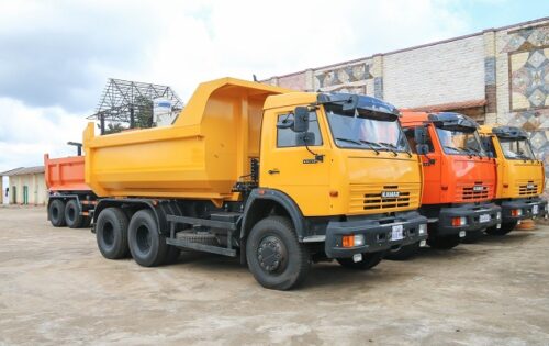 XE BEN KAMAZ 65115 (6x4) THÙNG OVAL - Ảnh 3