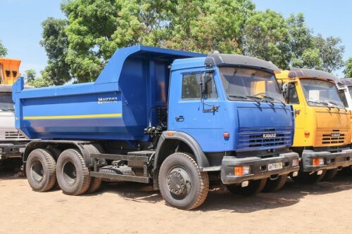 XE BEN KAMAZ 65115 (6x4) THÙNG OVAL - Ảnh 2